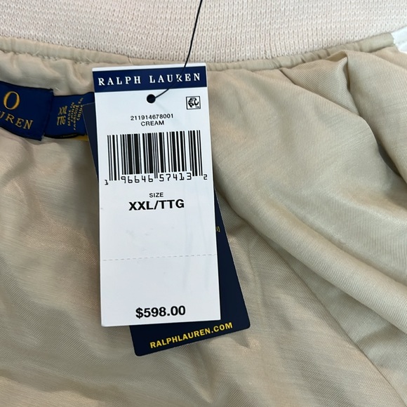 Polo Ralph Lauren Varsity Jacket. Silk - Picture 7 of 8